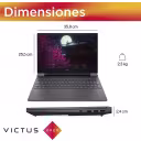 Thumbnail 6 de Notebook Gamer HP Victus Ryzen 7 8845HS RAM 16GB SSD 1TB 15.6" RTX4050 6GB W11H