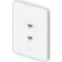 Thumbnail 0 de UI 1-unidad Blanco 2-Keystone Vertical Faceplate Pintable 118x88mm