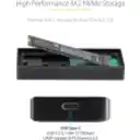 Thumbnail 1 de Cofre Porta SSD M.2 StarTech USB 3.1 10Gbps para NVMe Comp 2230 2242 2260 2280