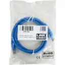 Thumbnail 0 de Cable de Red Linkmade Cat5e LSZH Inyectado Multifilar 1mt Color AZUL