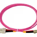 Thumbnail 2 de LSZH 2mt LC-SC OM4 MultiModo MM Duplex Jumper Fibra 50/125um 3,0mm