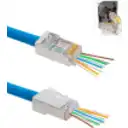 Thumbnail 2 de XINTYLINK EZ-RJ45 CAT5E STP FTP Bolsa 50 Conectores con Orificios-1mm