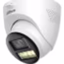 Thumbnail 1 de DH-HAC-HDW1200TQN-IL-T-0280B-DIP 2MP Smart Dual Light HDCVI Two-way Talk Fixed-focal Eyeball Camera