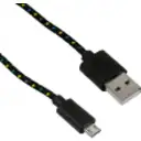 Thumbnail 0 de Cable USB Celulares 1,5mt A-Macho MicroB-Macho A/MicroB 150cm