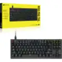Thumbnail 1 de CORSAIR K60 PRO RGB - Juego de teclado y raton - mechanical, TKL, gaming - retro