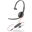 Thumbnail 0 de Cintillo Plantronics Blackwire C3215 para Conferencias Alámbr. USB-A/3.5mm Negro