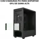 Thumbnail 16 de Gabinete Gamemax Storm Black mATX, Vidrio Lateral 2*USB2.0 1*USB2.0 1*FAN, Negro