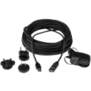 Thumbnail 2 de Cable Extensión USB 2.0 Tipo-A M/H Activo amplificdo Longitud 10 metros Negro