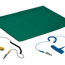 Thumbnail 3 de Alfombra Antiestatica 30x40cm cable-100cm-Pinza 8BM-401A