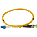 Thumbnail 0 de 1mt LC/UPC-ST/APC MonoModo SM Duplex Jumper Cable Fibra 9/125um 3mm