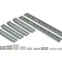 Thumbnail 2 de 2U Fondo-490-750mm Riel de Rack deslizable-455mm Soporta-30Kg