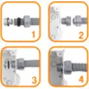 Thumbnail 3 de M20-30 20mm Rollo-30mt Conduit Metalic Cubierto-PVC Semi-Flex 1/2-Pulg