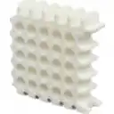 Thumbnail 1 de Peine para 5x5 25 Cables UTP/FTP max-9mm Ordenador Manojo Blanco 8x8cm