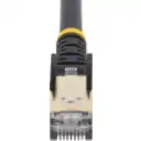 Thumbnail 2 de 10 FT SHIELDED CAT6A PATCH CABLE - BLACK