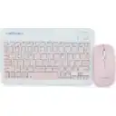 Thumbnail 0 de Genérica Kit Teclado y Mouse Inalámbricos Boccini - Rosado (TC6403)