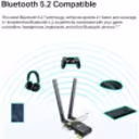 Thumbnail 1 de Tarjeta de Red WiFi TP-Link AX1800, PCIe x1, WIFI 6 Bluetooth v5.2, 2 antenas