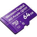 Thumbnail 1 de Memoria MicroSDHC 64GB Western Digital Purple SC QD101 UHS-I CL10 Sin Adaptador