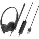 Thumbnail 1 de Auriculares Dell WH125 Conexión Alámbrica Longitud de Cable 2.1 Metros C/Mic Neg