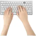 Thumbnail 2 de Teclado Inalámbrico Kesington 2.4 GHz + Bluetooth Compact Silver