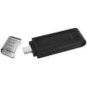 Thumbnail 3 de Pendrive 32GB Kingston DataTraveler 70 USB-C 3.2 Gen1 Lect 110MB/s Esc 8MB/s