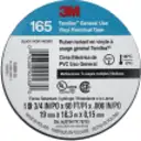 Thumbnail 1 de 3M 18mt 165 Negra Huincha Cinta Aisladora PVC 19mm 0,15mm 600V 0-90oC