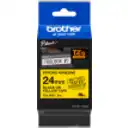 Thumbnail 2 de CINTA BROTHER TZE-S651 24mm black on yellow industrial tape