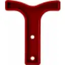 Thumbnail 1 de Manilla Roja para conector BTAA120 Anderson SB120