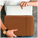 Thumbnail 11 de Funda KlipX KNS-420BR para  Notebook hasta 15.6" Con Cierre Poliéster Color Café