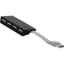 Thumbnail 3 de HUB USB Targus ACH114US Adaptador de 4 puertos USB-A 2.0 Color Negro