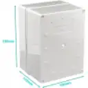 Thumbnail 0 de TIBOX 150x200x130mm Tapa-Gris Caja Gris Plastica IP66 RoHS