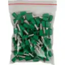 Thumbnail 0 de Verde 2,5mm2 8/15mm 100-unids AWG14 Ferrules Terminal Aislado Crimpeab