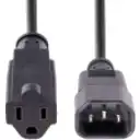 Thumbnail 3 de Cable de 0.3m de Extension C14 a 5-15R