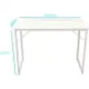 Thumbnail 0 de Mesa armable escritorio 100x48x75cm Cubierta de 12mm MDF Patas-Acero