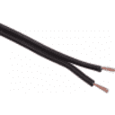 Thumbnail 1 de 2x21AWG CCA 100mts Cable PVC Negro Paralelo Multifilar Aleacion