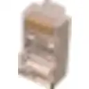Thumbnail 3 de Conector RJ-45 LINKMADE CAT6 STP P/UNIFILAR METALICO BOLSA 10 unid 