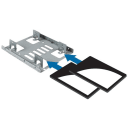 Thumbnail 4 de Bracket Adaptador p/ PC de 2 Unidade SSD 2.5" a 3.5" Incluye Juego de Tornillos