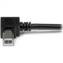 Thumbnail 4 de 2m USB 2.0 A to Right Angle B Cable M/M