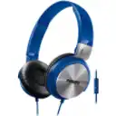 Thumbnail 0 de Philips SHL3165 Dj-Style Monitoring Headphones w/ Mic - Blue (SHL3165BL/00)