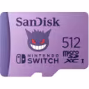 Thumbnail 0 de Memoria MicroSDXC 512GB SanDisk Lec100MB/s Es90MB/s para Nintendo Switch Pokemon