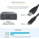 Thumbnail 3 de Cofre Porta SSD M.2 StarTech, USB-C, PCIe NVMe M.2/SATA 2230/2242/2260/2280 Alum
