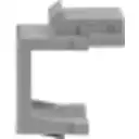 Thumbnail 3 de UBIQUITI Unidad Keystone Pasa Cable Gris UACC-Keystone-Blank-Insert-TH