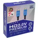 Thumbnail 0 de Cable HDMI v2.0 M/M 4K 2160p 60Hz 5mts Color Negro