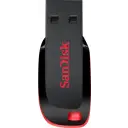Thumbnail 2 de Pendrive 16GB SanDisk Cruzer Blade Z50 USB 2.0 Color Negro y Rojo