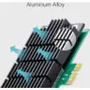 Thumbnail 1 de Tarjeta de Red Inalámbrica Interna TP-Link Archer T4E WiFi 5 PCIe 2 DuaBand LowP