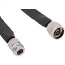Thumbnail 0 de 30cm Plano N-Hembra N-Macho Ventana Puerta Cable Coaxial 0-6GHz Negro