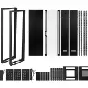 Thumbnail 6 de LINKMADE Desarmado 42U Vidrio 600mm 60cm-Fondo Rack Turbina Bandeja