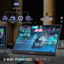 Thumbnail 4 de Monitor Portátil Viewsonic VX1755 17" Gamer IPS FHD 1920*1080 Mini HDMI 2*USB-C