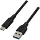 Thumbnail 0 de Cable USB-A a USB-C M/M v3.0 1mt Color Negro - HP DHC-TC101-1M