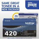 Thumbnail 1 de Toner Brother TN-420 Negro para Impr Láser HL-2270DW-HL2240, 1200 Pag. 
