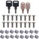 Thumbnail 0 de Rack de Piso Linkmade 32U/140CM 600MM 60CM-FONDO C/PDU-VENT INC-5U